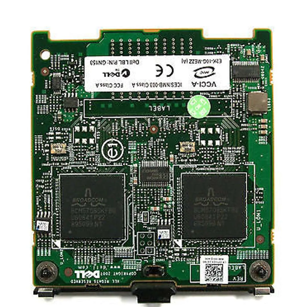 YY424  | Refurbished Dell Broadcom 5708 Dual Port 1GbE HBA, Mezzanine