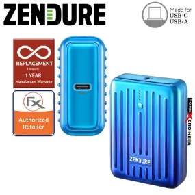 Zendure SuperMini - 10,000 mAh Credit Card Sized Portable Charger with PD ( Ombre Blue ) ( Barcode : 850006872220 )