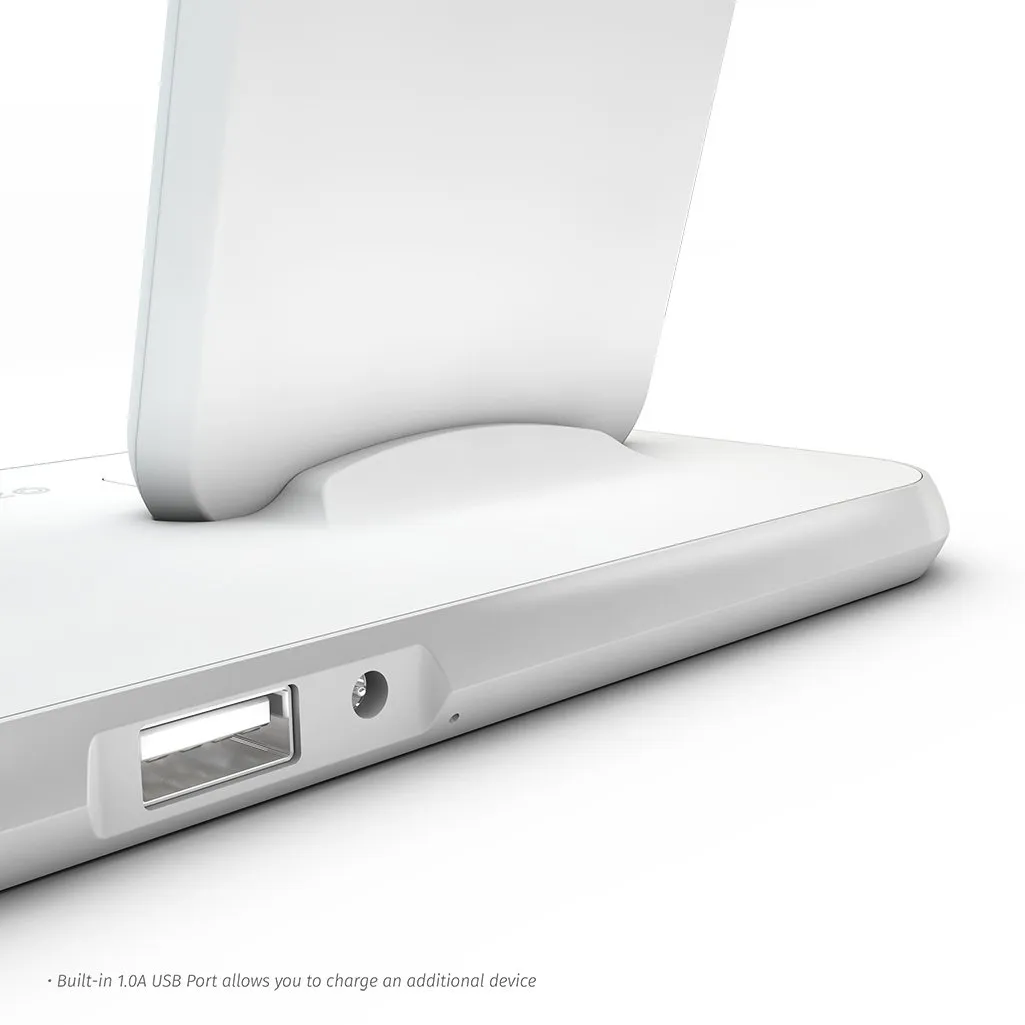 ZENS Stand Dock Aluminium Wireless Charger